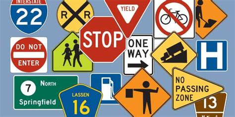 Shapes and Colors of Traffic Signs - Free DMV Test