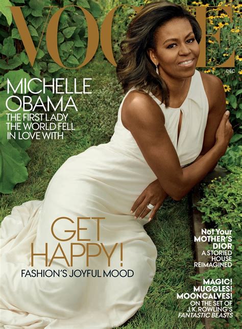 Michelle Obama Vogue Magazine November 2016 Photoshoot