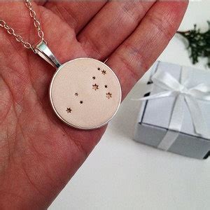 Leo Constellation Necklace Leo Zodiac Necklace Leo Zodiac Jewelry Leo ...