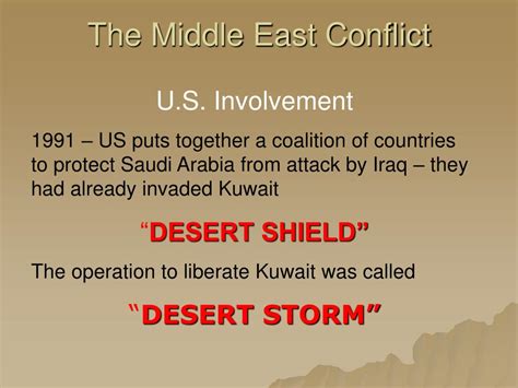 PPT - The Middle East Conflict PowerPoint Presentation, free download - ID:4332696