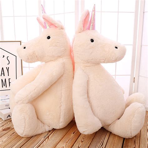 Big Fluffy Unicorn Soft Plush Toy - Well Pick