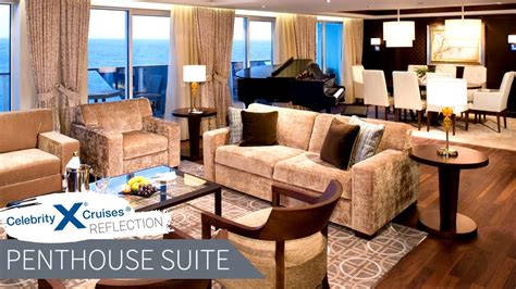 Celebrity Reflection | Penthouse Suite Full Walkthrough Tour & Review 4K | Celebrity Cruises ...