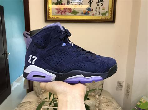 Air Jordan 6 Blue Suede 384664-112