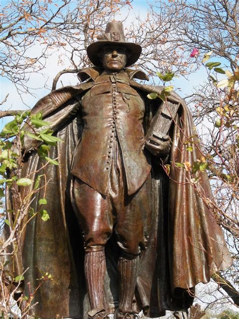 New England Travels: Walking tour and talk on The Puritan statue - Springfield, Massachusetts