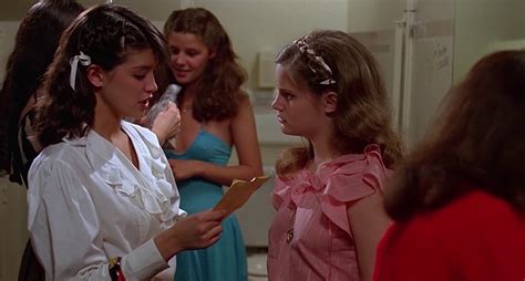 Phoebe Cates and Jennifer Jason Leigh