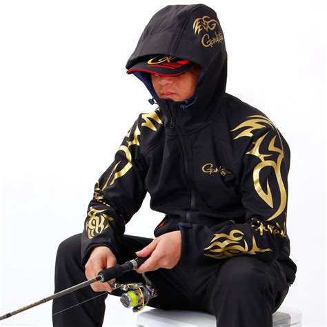 2019 New style Winter Gamakatsu Fishing Clothing Long Sleeve Fishing ...