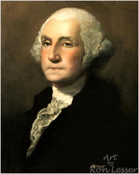 Art by Ron Lesser - America's Founding Fathers Portraits