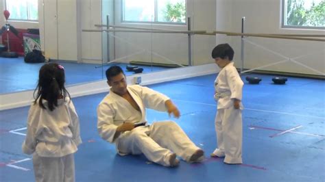 Karate - Yellow Belt Test - 4 Basic Steps - YouTube