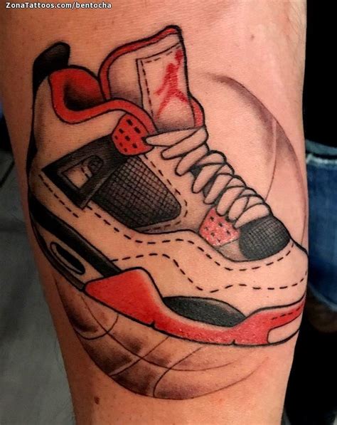 Tattoo of Shoes, Basketball, Sports