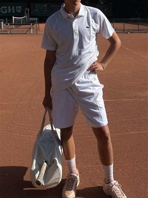 Tennis Outfit Aesthetic, Men Aesthetic Outfits, Sports Aesthetic, Aesthetic Clothes, Tennis ...