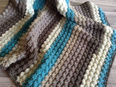 The Blanket Stitch - Crochet Tutorial | Crochet stitches for blankets, Baby blanket crochet ...