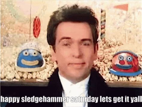 Peter Gabriel Sledgehammer GIF - Peter Gabriel Sledgehammer Saturday ...