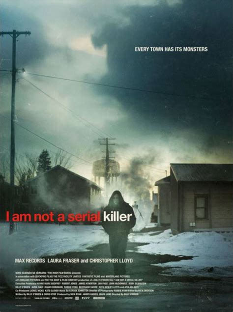 I Am Not a Serial Killer (2016) Poster #1 - Trailer Addict