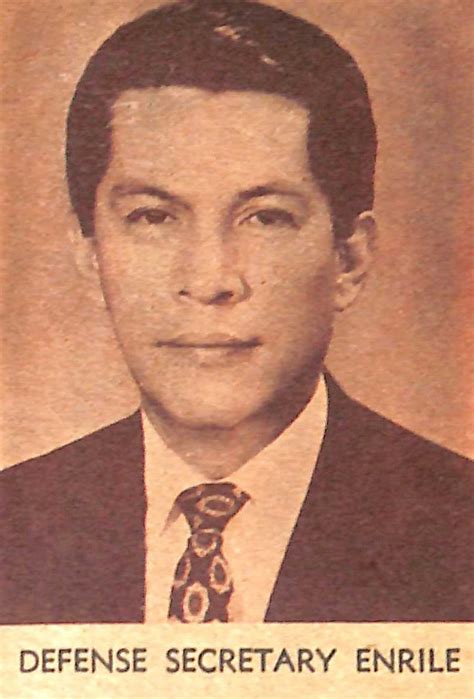 Enrile becomes Secretary of National Defense | Juan Ponce En… | Flickr