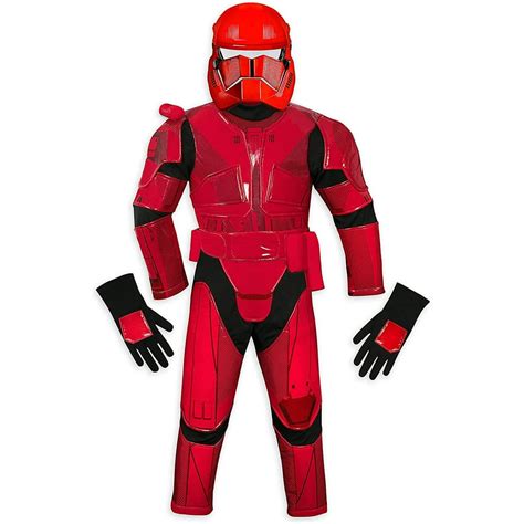 Disney Store Star Wars Red Sith Storm Trooper Boys Costume Set Kids Size 3 Toddler - Walmart.com ...