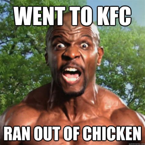 Went to kfc ran out of chicken - Black Guy Issues - quickmeme