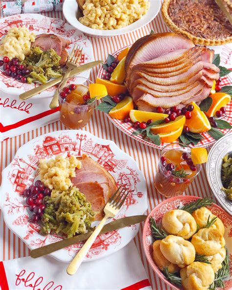 Christmas Ham Dinner Menu Ideas 2023 Latest Perfect Popular Incredible ...