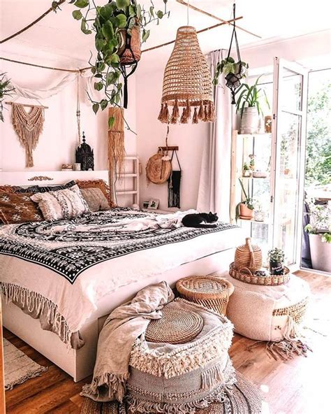 ¡Cómo conseguir el dormitorio Boho Chic perfecto! | Bohem oda dekoru ...