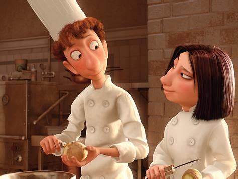 Alfredo Linguini & Colette Tatou (Ratatouille) | Ratatouille filme ...