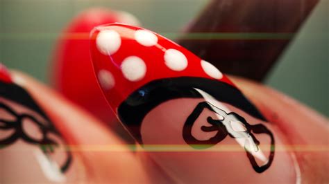 Disney Inspired Nail Art Design with Gel Polish - FlawlessEnd