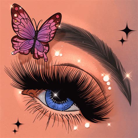 Pin by Jerri Bauman on Painting and drawing | Beauty salon business cards, Eyelash logo, Lashes logo