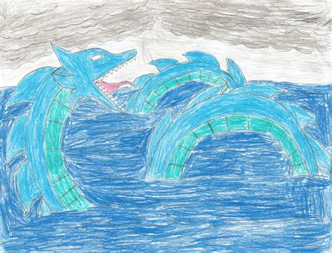 Leviathan by captainJthgamemaster in 2021 | Leviathan, Art, Drawings