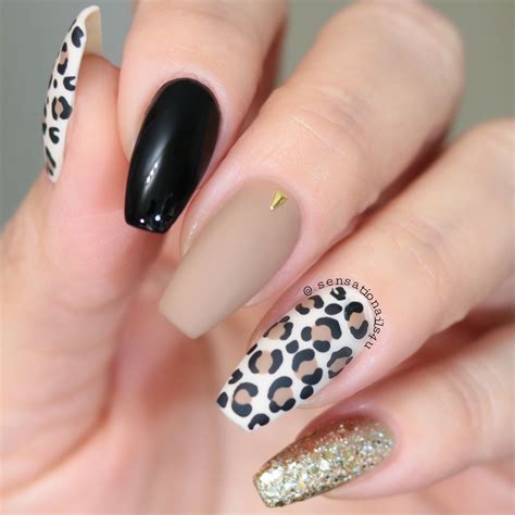 List Of Leopard Print Nails 2023 - Aleisha West