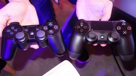 Side-by-side: PS4 gamepad vs PS3 gamepad | TechRadar