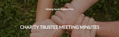 Trustee Meeting Minutes Template - Google Docs, Word, Apple Pages, PDF | Template.net