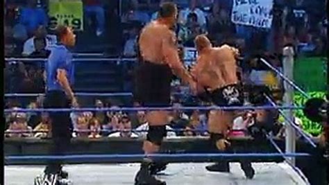 Big Show vs Brock Lesnar WWE Smackdown June 12th 2003 - video dailymotion