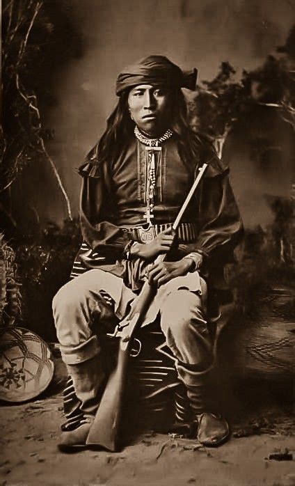 San Carlos Apache Warrior Nosey aka He Gives You Up To The Enemy ...