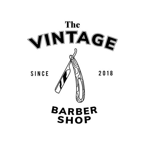 Vintage Barber shop logo | Free stock vector - 557971