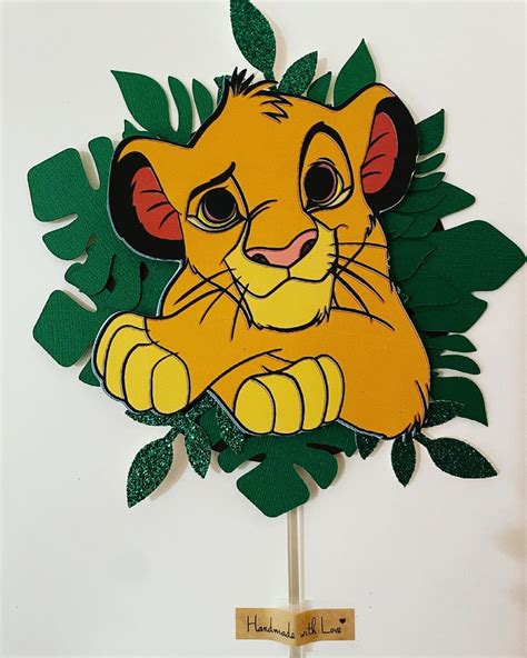 Lion King Cake Topper - Etsy