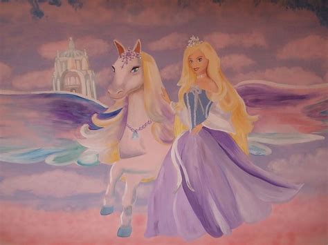 3840x2160px | free download | HD wallpaper: Barbie Pegasus, Wall ...