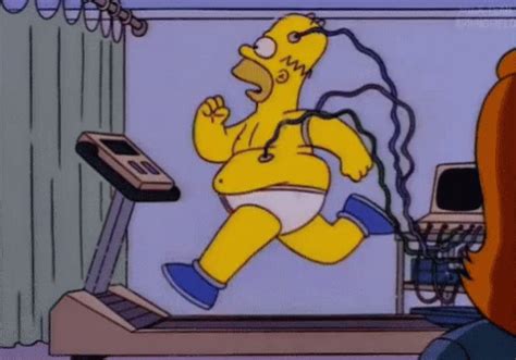 Homer Homero GIF - Homer Homero Corriendo - Discover & Share GIFs