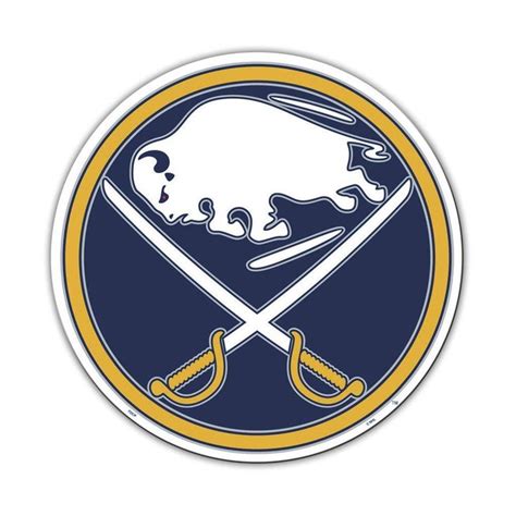 Buffalo Sabres Vinyl Mascot Magnet #hockeynhlteamsdecals