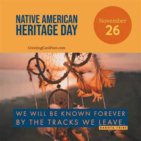 National Native American Heritage Day Quotes and Captions