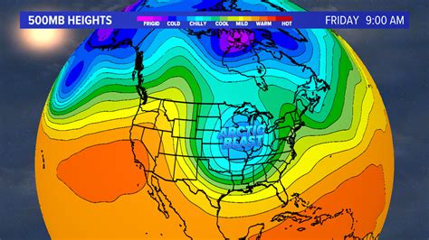 Polar vortex preparing to split | fox43.com