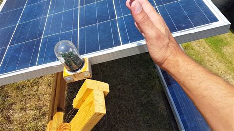 Homemade solar tracker - YouTube