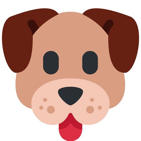 Dog Face Emoji Clipart. Free Download Transparent .Png