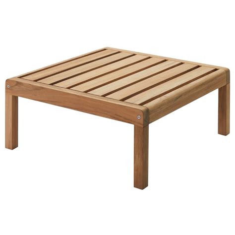 Small Outdoor 'Virkelyst' Coffee Table in Teak for Skagerak For Sale at 1stDibs