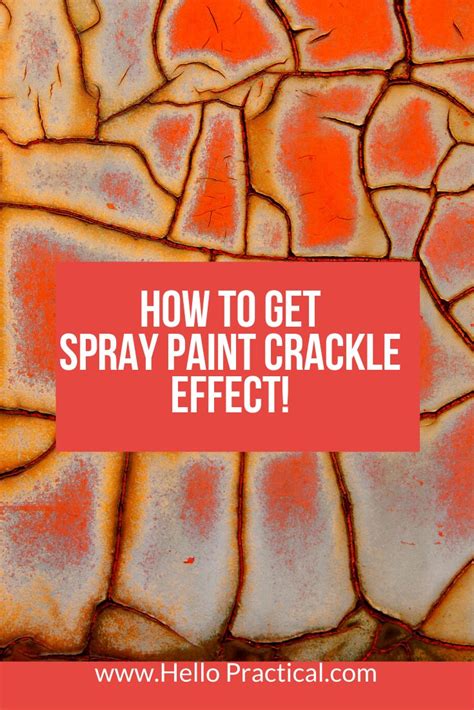 Spray Paint Crackle Effect - How to Crackle Spray Paint | Crackle spray paint, Diy spray paint ...