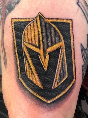 Tattoo uploaded by Stacy Bartlett Krupco • My Vegas Golden Knights embroidered logo patch tattoo ...