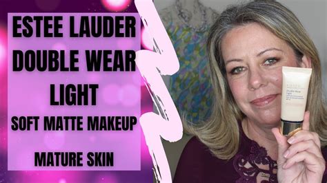 Estee Lauder Double Wear Light Soft Matte Hydra Makeup | Mature Skin | Over 40s and beyond ...