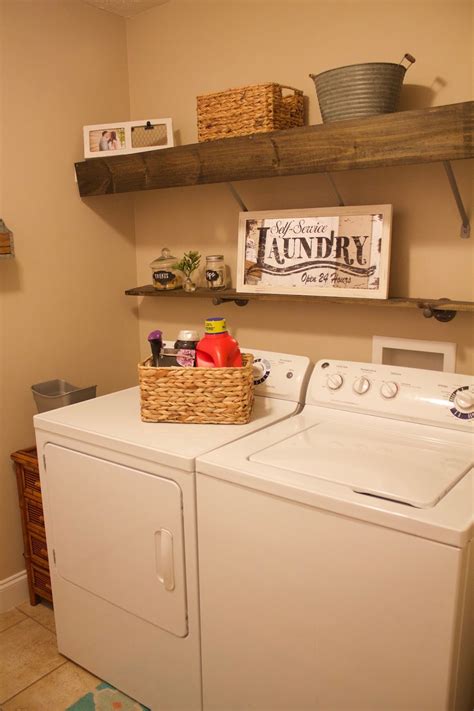 a polished penny: laundry room update