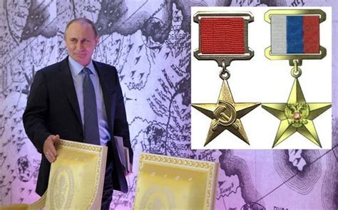 Vladimir Putin presents first 'Hero Of Labour' medals since end of ...