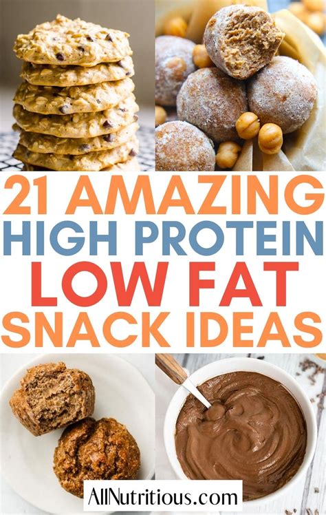 21 High Protein Low Fat Snacks That Will Keep You Full - All Nutritious