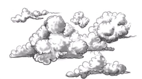 Ten Top Risks Of Shading Clouds | Shading Clouds | Cloud drawing, Drawings, Cloud painting