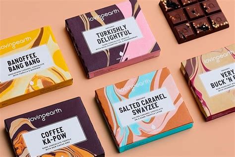 Loving Earth Organic Chocolate Branding / Packaging Design | HeyDesign.com | Chocolate packaging ...