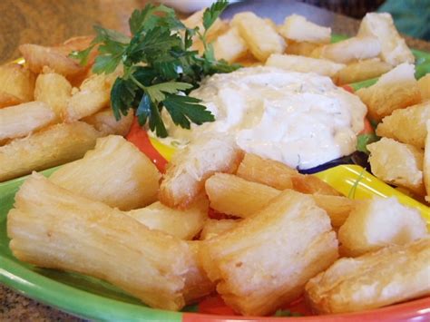 Yucca Fries with Cilantro Mayonnaise - Recipe Girl